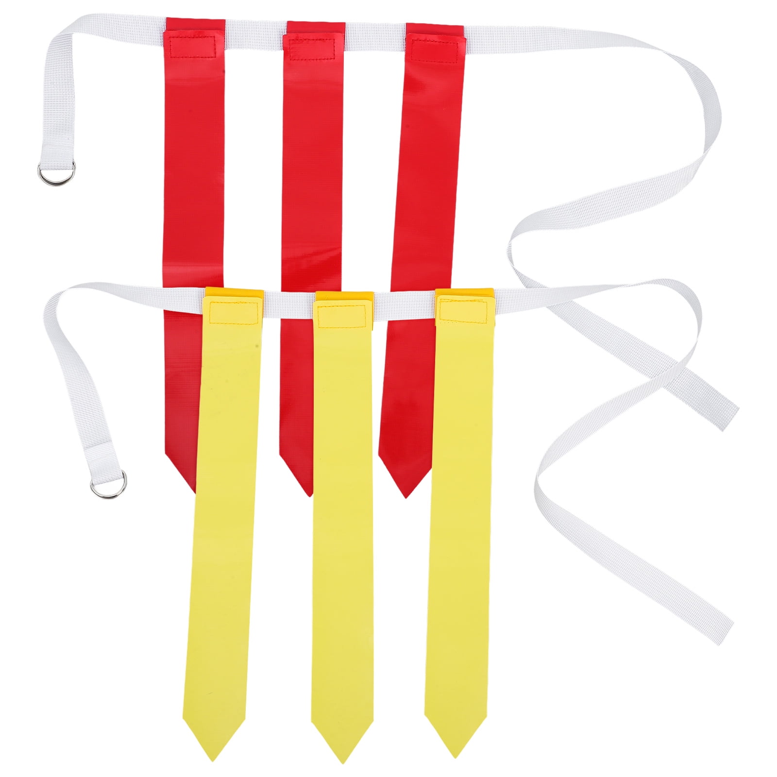 Football Waist Flag 2 Pcs Adjustable Rugby Belt Training Flags Supplies Child Pvc