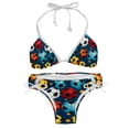thumbnail image 1 of Football Women's Bikini Set with Detachable Sponge, Adjustable Strap, Two-Pack, Swim Suit, One-Piece Swimsuits, Ideal for Beach and Pool Parties, 1 of 6