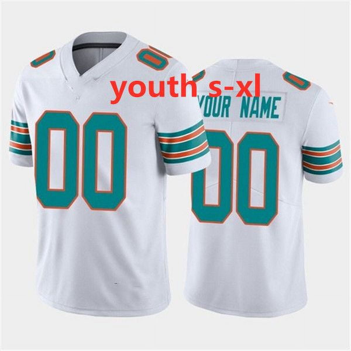 Football jersey Miami''Dolphins''81 Durham Smythe 30 Alec Ingold 88