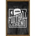 thumbnail image 1 of Football legend fancy caps sports Tin Sign Chalk Board Wall Art Decor Funny Gift 12 x 18 Inch, 1 of 3