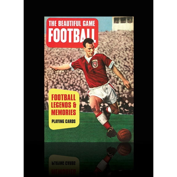 Football (soccer) Legends & Memories Playing Cards by Piatnik
