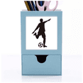 thumbnail image 1 of Football soccer Outline Sports Desk Supplies Organizer Pen Holder Card, 1 of 3
