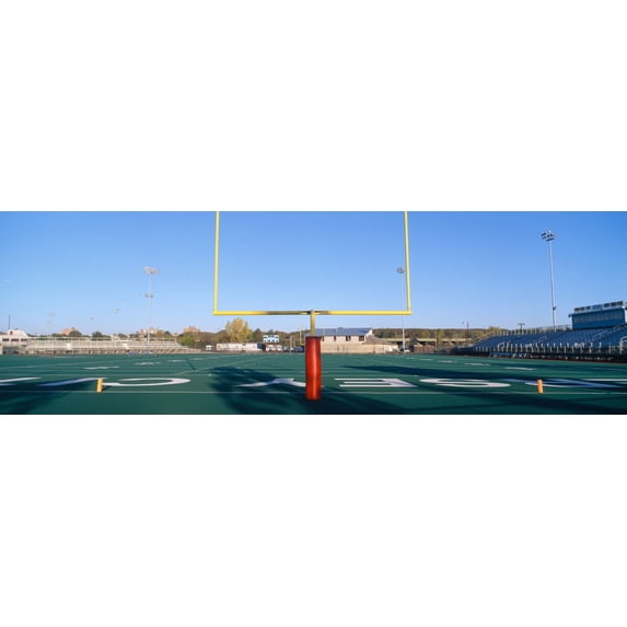 Football stadium, Jersey City, New Jersey Poster Print (36 x 12)