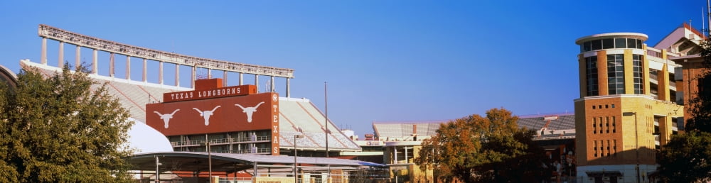 Football stadium in a city Darrell K Royal-Texas Memorial Stadium Austin Texas USA Canvas Art - Panoramic Images (31 x 8)