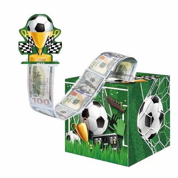 Football surprise gift box decoration, creative gift, new product, team celebration party raffle box, for friends, loved ones, relatives, party gifts, birthday gifts