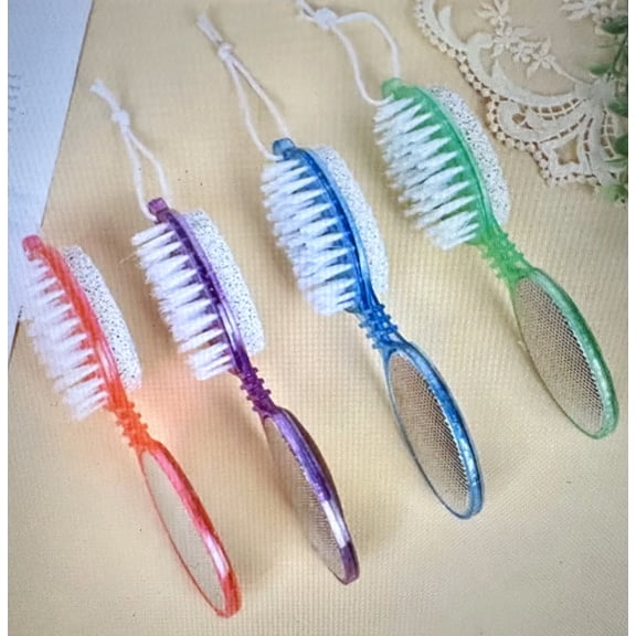 Foot File with Pumice Stone and Brush (1-Brushed per sale)