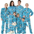 thumbnail image 1 of Footed Pajamas - Family Matching Arctic Playground One Pieces for Boys, Girls, Men, Women and Pets - Adult - Medium (Fits 5'8 - 5'11"), 1 of 7