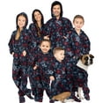 thumbnail image 1 of Footed Pajamas - Snowed In Adult Hoodie Fleece One Piece - Adult - Small Adult Plus Size/Wide (Fits 5'3 - 5'6"), 1 of 7