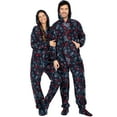 thumbnail image 1 of Footed Pajamas - Snowed In Adult Hoodie Fleece One Piece - Adult - XLarge (Fits 6'4 - 6'7"), 1 of 4