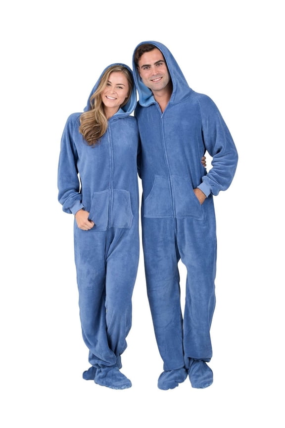 - Under The Sea Adult Hoodie Chenille One Piece - Adult - Small (Fits 5'5 - 5'7")