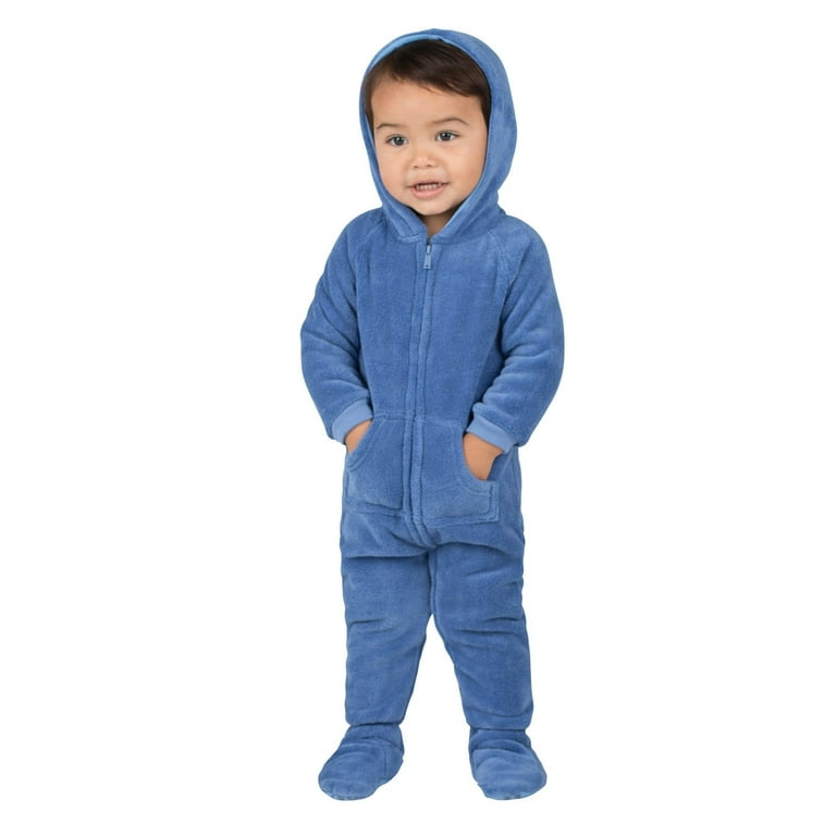 Footed Pajamas Under The Sea Infant Hoodie Chenille One Piece Infant Medium Fits 3 6mos