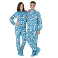 thumbnail image 1 of Footed Pajamas - Winter Wonderland Adult Fleece One Piece - Adult - XSmall (Fits 5'2 - 5'4"), 1 of 5
