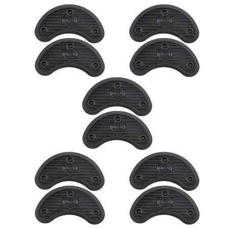 Footful 5pairs Shoe Savers Heel Plates Taps Non-Slip Shoe Boot Repair