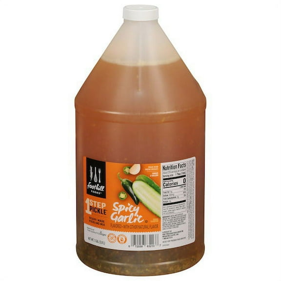 Foothill Farms 1 Step Pickle Spicy Garlic Pickling Mix, 1 Gallon, 4 per case
