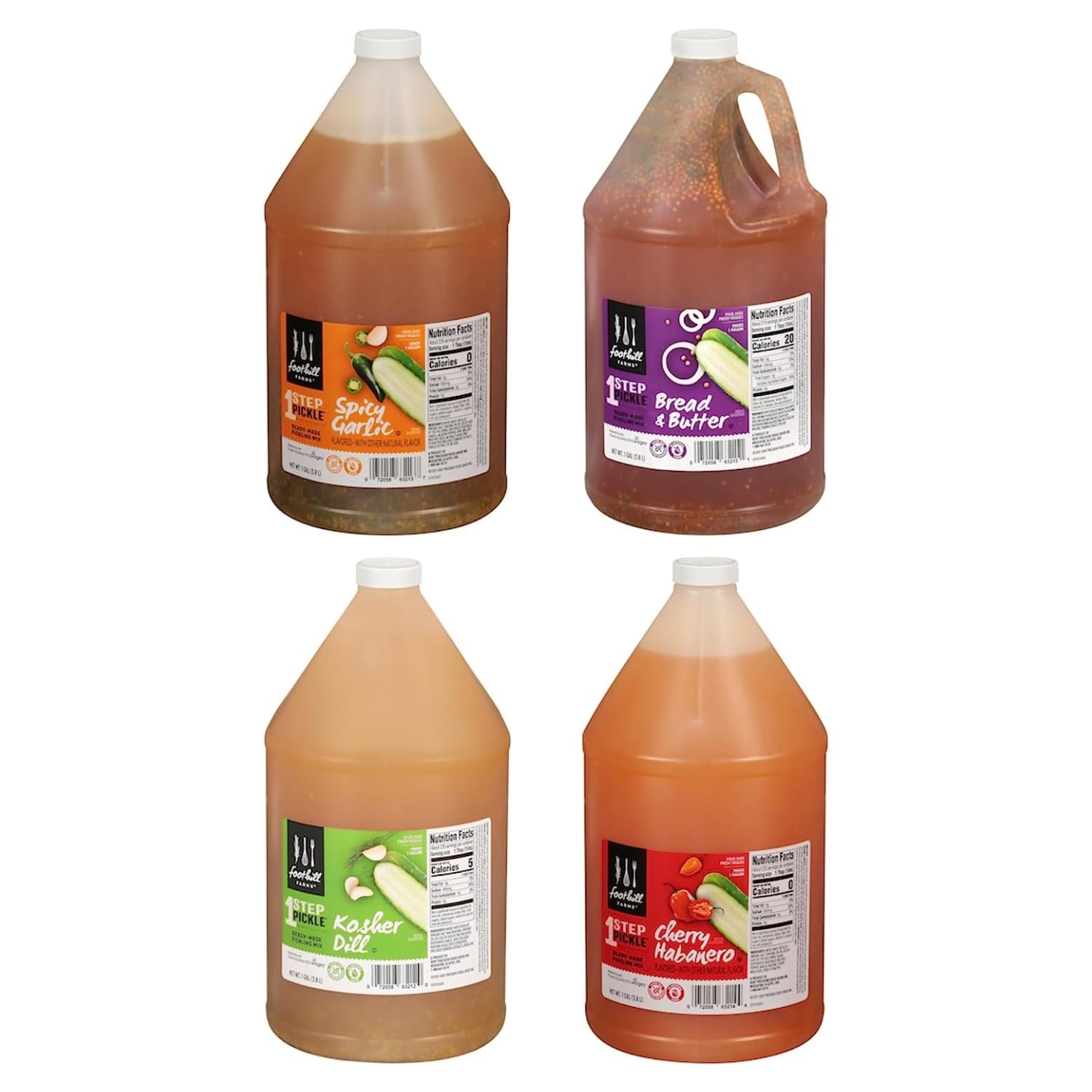 Foothill Farms 1 Step Pickling Mix Turn Your Cucumbers Into Amazing Pickles Bundled By (4