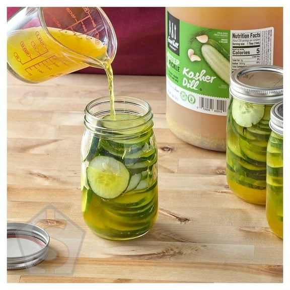 Foothill Farms Kosher Dill Pickle Brine 1 Gallon - 4/Case