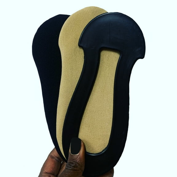 FootieTree No Show Sock Underwear Drawer Organizer | Hanger | Dryer & Storage. Pack of 4. (Black) Holds About 10 Pairs. Wear Each Pair Over The FootieTree & Place in The Drawer.