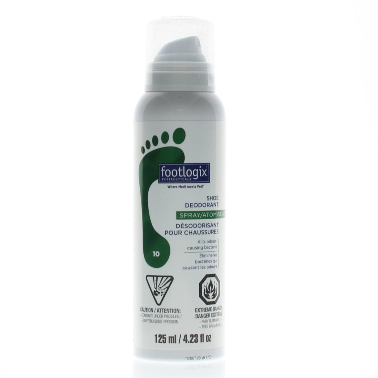 FOOTLOGIX - Combo Desodorante Calzado Shoe Fresh (10) 125ml + Desodorante  Pies Foot Fresh (9) 125ml +