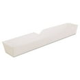 thumbnail image 1 of Footlong Hot Dog Tray, 10.25 x 1.5 x 1.25, White, Paper, 500/Carton | Bundle of 2, 1 of 3