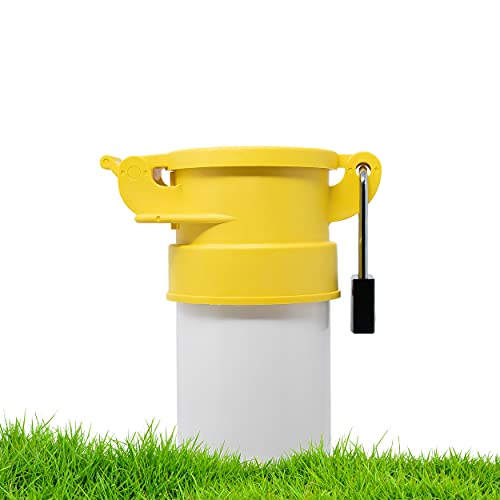 Enviro Design Products 4 In/10.16 Cm Sewer Cap For RV Sites/Campgrounds | Odorless, Self-Closing, Easy To Install | Female, White, Polypropylene, Waste Water & Sanitation - Canada - View #7