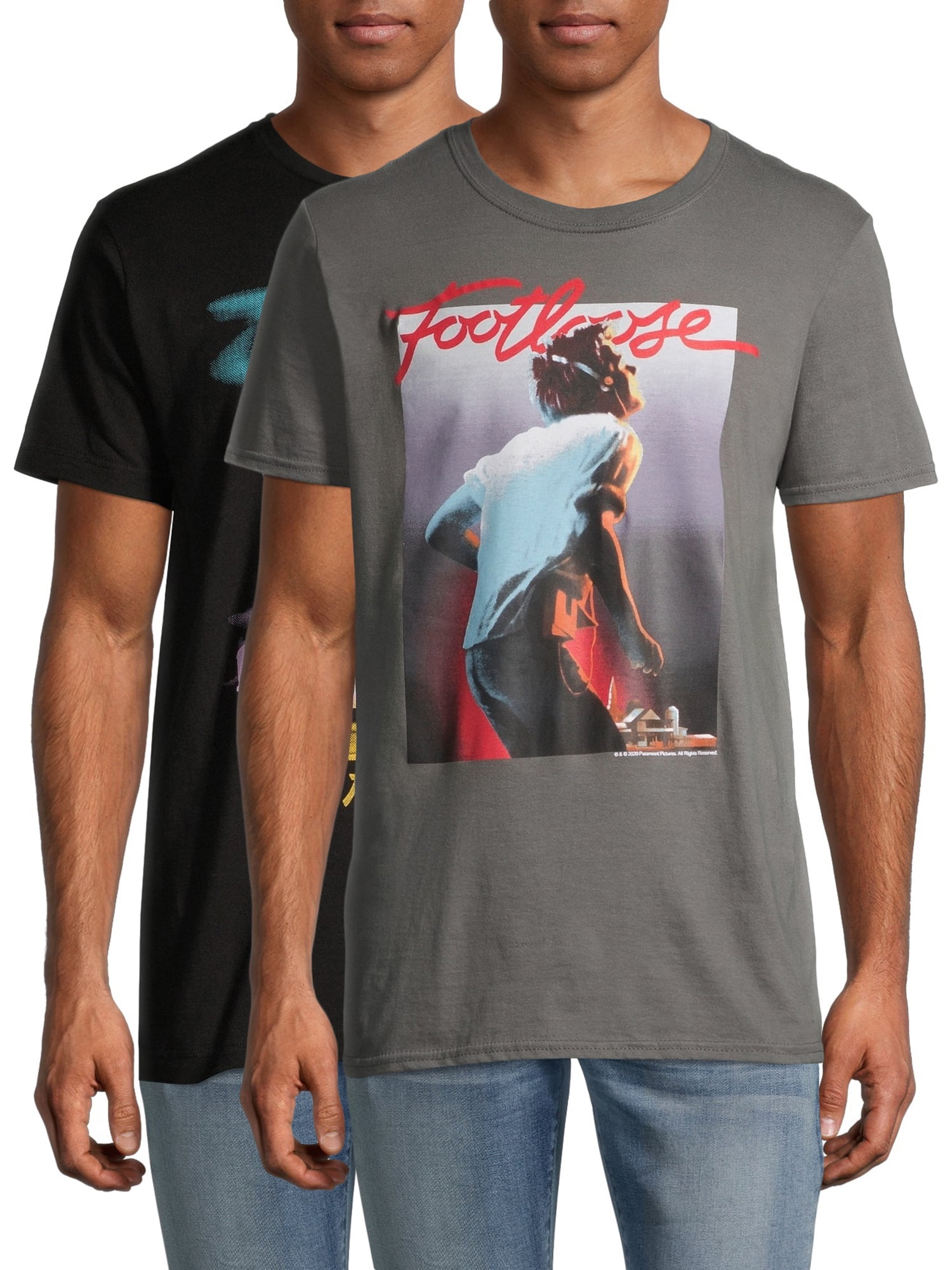 Footloose Loose & Let's Dance Men's and Graphic T-shirts 2-Pack Bundle - Walmart.com