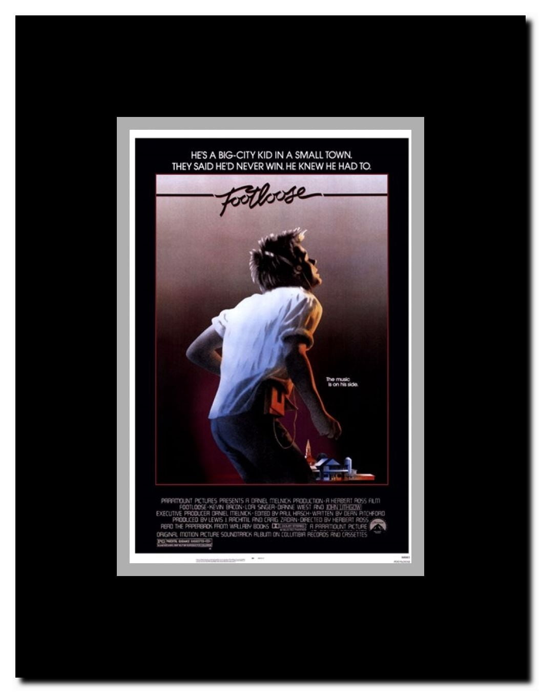 Footloose Framed Movie Poster