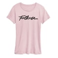 thumbnail image 1 of Footloose - Logo Black - Women's Short Sleeve Graphic T-Shirt, 1 of 3