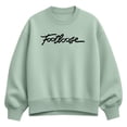 thumbnail image 1 of Footloose - Logo Women's Oversized Fleece Crew Sweatshirt, 1 of 3