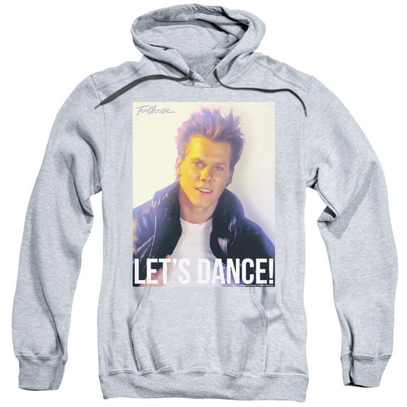 Footloose Men's Lets Dance Hooded Sweatshirt Grey