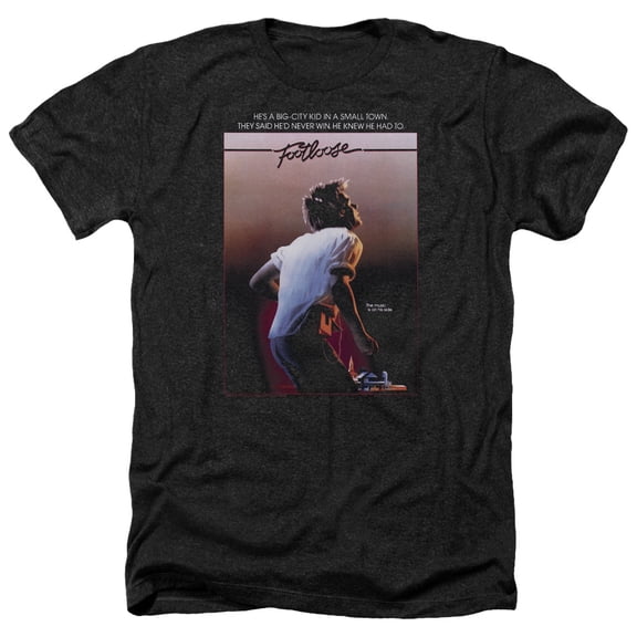 Footloose - Poster - Heather Short Sleeve Shirt - Large