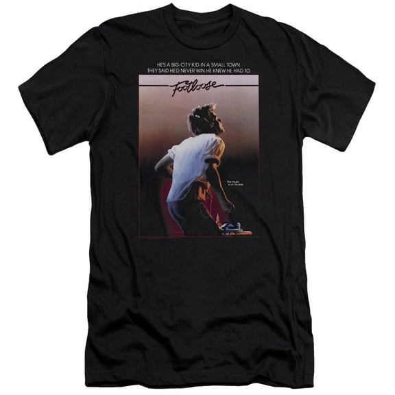 Footloose - Poster - Premium Slim Fit Short Sleeve Shirt - X-Large