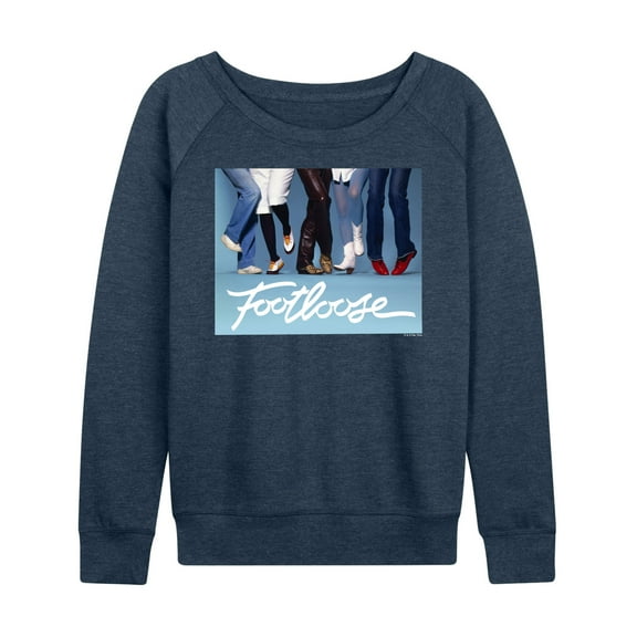 Footloose - Shoes Don't Matter - Anyone Can Dance - Women's Lightweight French Terry Long Sleeve Shirt