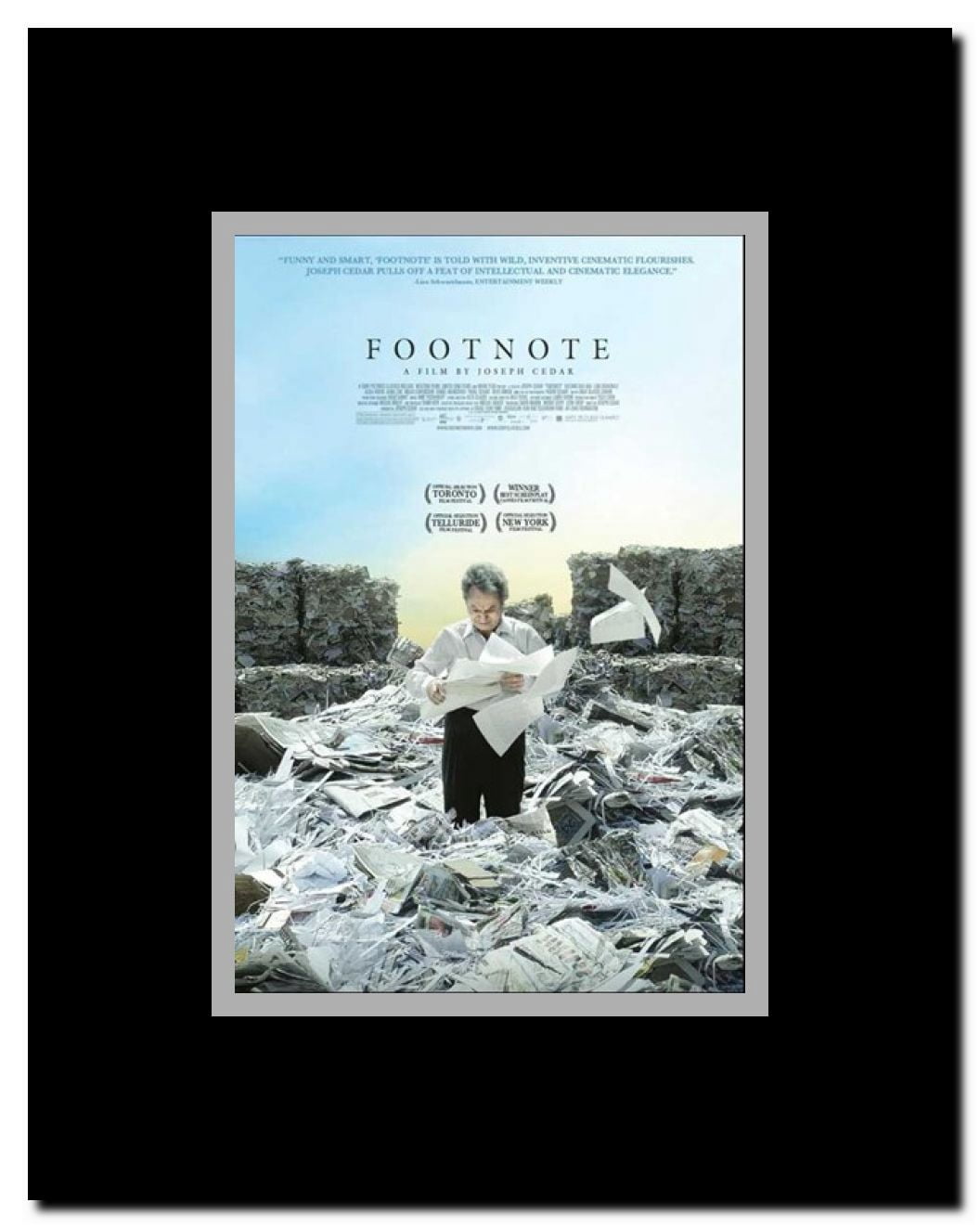Footnote Framed Movie Poster
