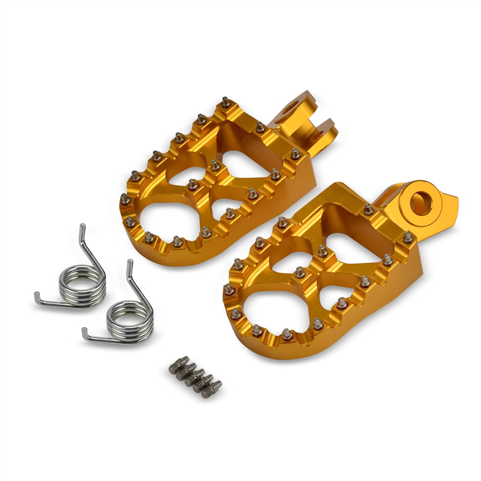 Footpeg Foot Pegs Rests Pedal Fit For S-uzuki RMZ250 RMZ450 RMX450Z RM-Z250 RM-Z450 RM-Z RMZ 250 450 RMX 450Z Motorcycle Footrest