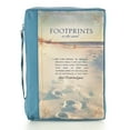 thumbnail image 1 of Footprints Poly-canvas Value Bible Cover, 1 of 5