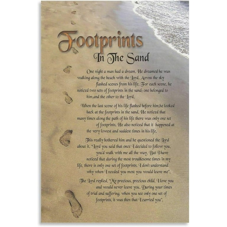 footprints-in-the-sand-christian-poem-motivational-quotes-poster-decorative-painting-bathroom-decor-living-room-canvas-wall-art-unframed-24x36inch-60x90cm-walmart-com