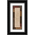 thumbnail image 1 of Footprints Spice 2x Matted 14x24 Black Ornate Framed Art Print by Grey, Jace, 1 of 2