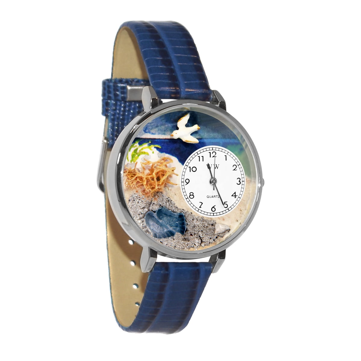 Footprints Watch in Silver (Large) - Walmart.com