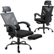 with Footrest Office Chair Ergonomic High Back Cushion Lumbar Support  High Back Large Executive Computer Reclining Desk Chair managerial Chairs & Executive Chai