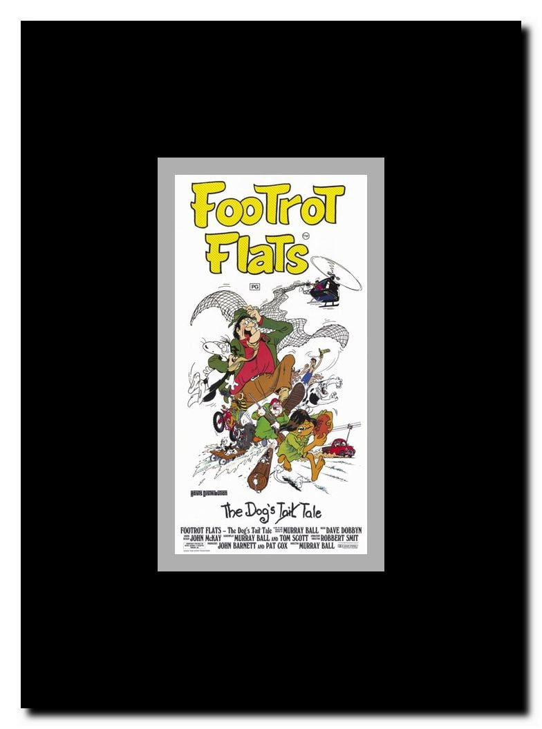 Footrot Flats: the Dog's Tale Framed Movie Poster