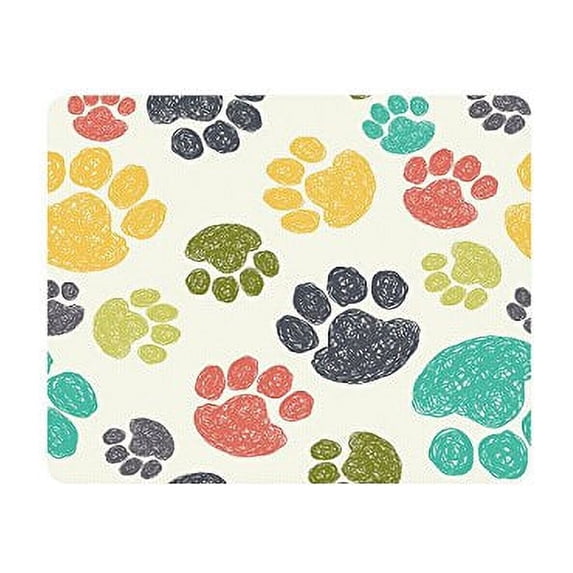 Footstep Mouse Pad Gaming Mousepad 9.84"(L) x 7.87"(W)