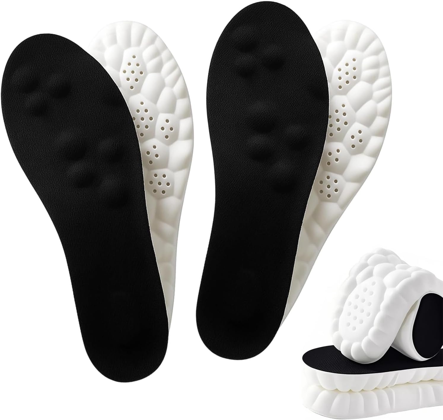 Easy Soft Insole Footstr InsoleX, 2 Pairs of Footstr Insoles for Kids Youth, Arch ...