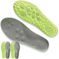 thumbnail image 1 of Footstr InsoleX - 2 Pairs of Footstr Insoles for Kids & Teens (Green,M10/W11), 1 of 8