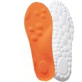 thumbnail image 1 of Footstr Insoles, Footstr – Insolex, Breathable Soft Foam Shoe Insole, 4D Elastic Cloud Soles Lightweight Arch Support Inserts, Shock Absorption Sports Insoles, for Women & Men (Orange, 37-38), 1 of 6
