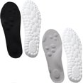 thumbnail image 1 of Footstr Insoles, Footstr – Insolex, Breathable Soft Foam Shoe Insole, 4D Elastic Cloud Soles Lightweight Arch Support Inserts, Shock Absorption Sports Insoles, for Women & Men (2Pcs/C, 41-42), 1 of 6