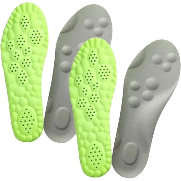 Insoles, Memory Foam Arch Support Insoles for Men Women, Comfort Soft Breathable Cushion Shoe Inserts