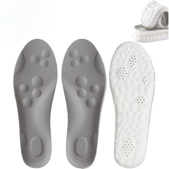 Footstr Insoles, Solara Pickleball Insoles, Breathable Sweat Wicking Comfort Memory Foam Orthopedic Shoe Inserts for Men Women Kids Size 12/13/15