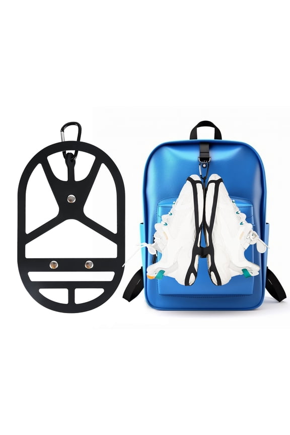 Footwear Clip for Backpack,Shoes Hanger,Shoes Holder, Shoes Clips Holster Accessories for Sports and Outdoor Climbing Cycling Gym Exercise.Space-Saving Hanging Storage for Your Bag