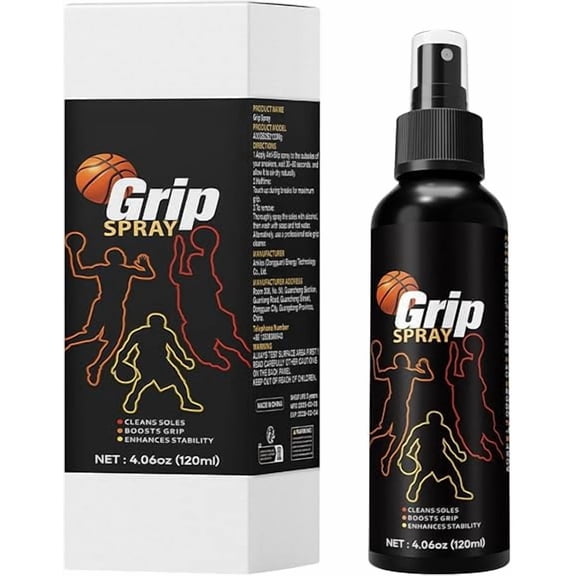 Footwear Control Enhancer Spray Sports Shoe Grip Spray Portable,Sole Traction Booster, Grip Spray For Basketball Shoes Bottom, For Basketball, Golf, Tennis, Football, Volleyball,baseball(1Pcs)
