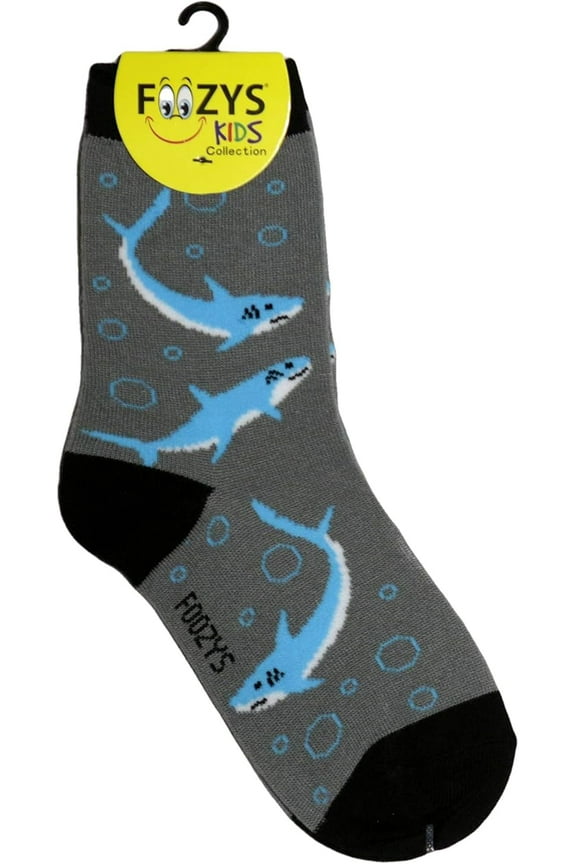 Boys Fun Sharks Cool Colorful Crew Socks